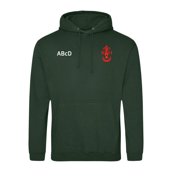 Regent House Leavers Hoodie - Forest Green Thumbnail